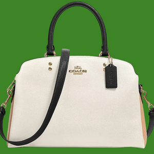Coach Lillie Carryall in Color block NWT